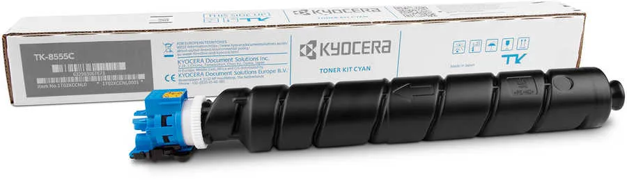 Original Cartouche de toner cyan originale
 TK-8555C Kyocera TASKalfa 5054 ci