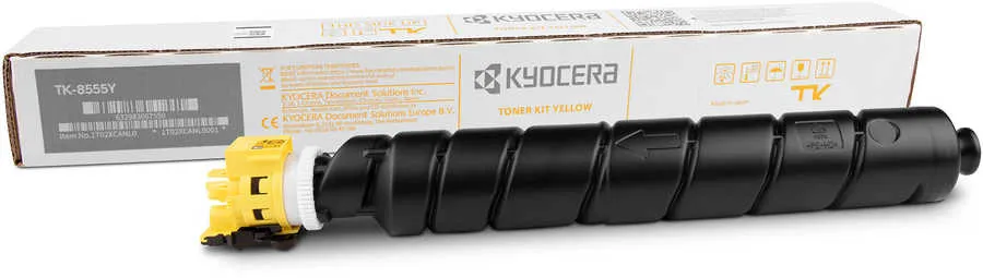 Original Cartouche de toner jaune originale
 TK-8555Y Kyocera TASKalfa 5054 ci