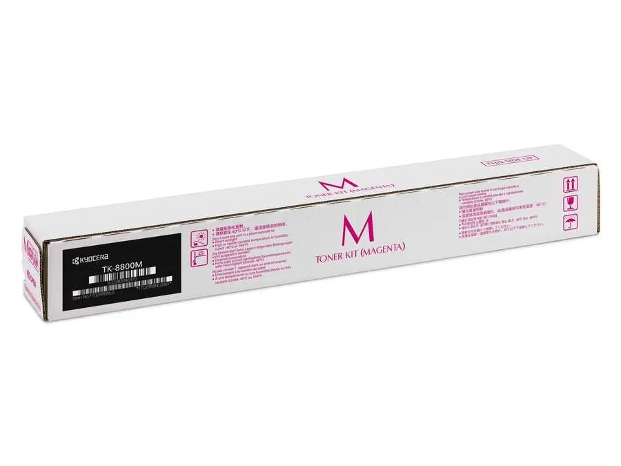 Original Cartouche de toner magenta originale
 TK-8800M Kyocera ECOSYS P 8060 cdn