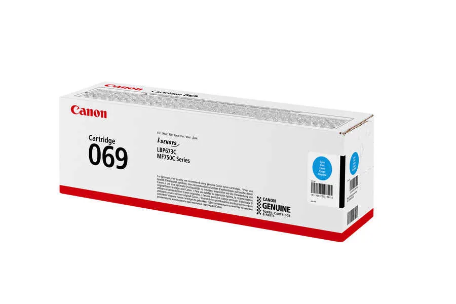 Original Cartouche de toner cyan originale
 CRG069CH, 5097C002  Canon iSENSYS LBP-673 Cdw II