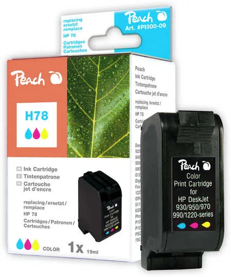 Peach Tête d'impression  couleur, compatible avec
 No. 78D, C6578DE HP OfficeJet G 95