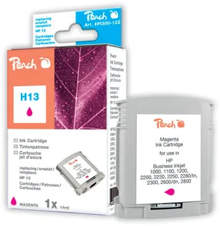 Peach Cartouche d'encre  magenta, compatible avec HP Business InkJet 1000