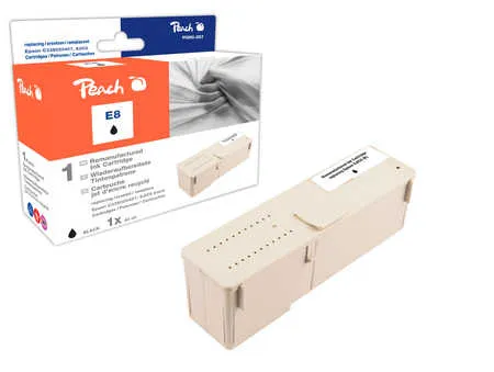 Peach Cartouche d'encre  noir, compatible avec
 SJIC8bk, C33S020407 Epson TMJ 7000