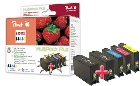 Peach  Multipack Plus avec puce, XL, compatible avec
 No. 150XL Lexmark Intuition S 515