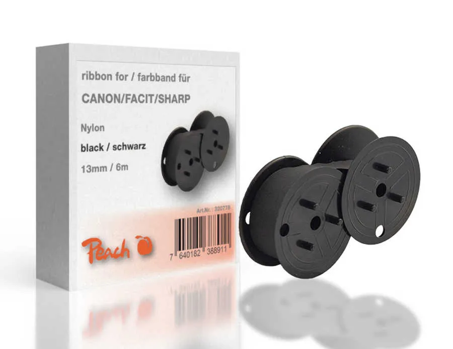Peach Spools cartridge compatible to Canon/Facit/Sharp, black, Gr51 Canon Pixma TS 3600 Series